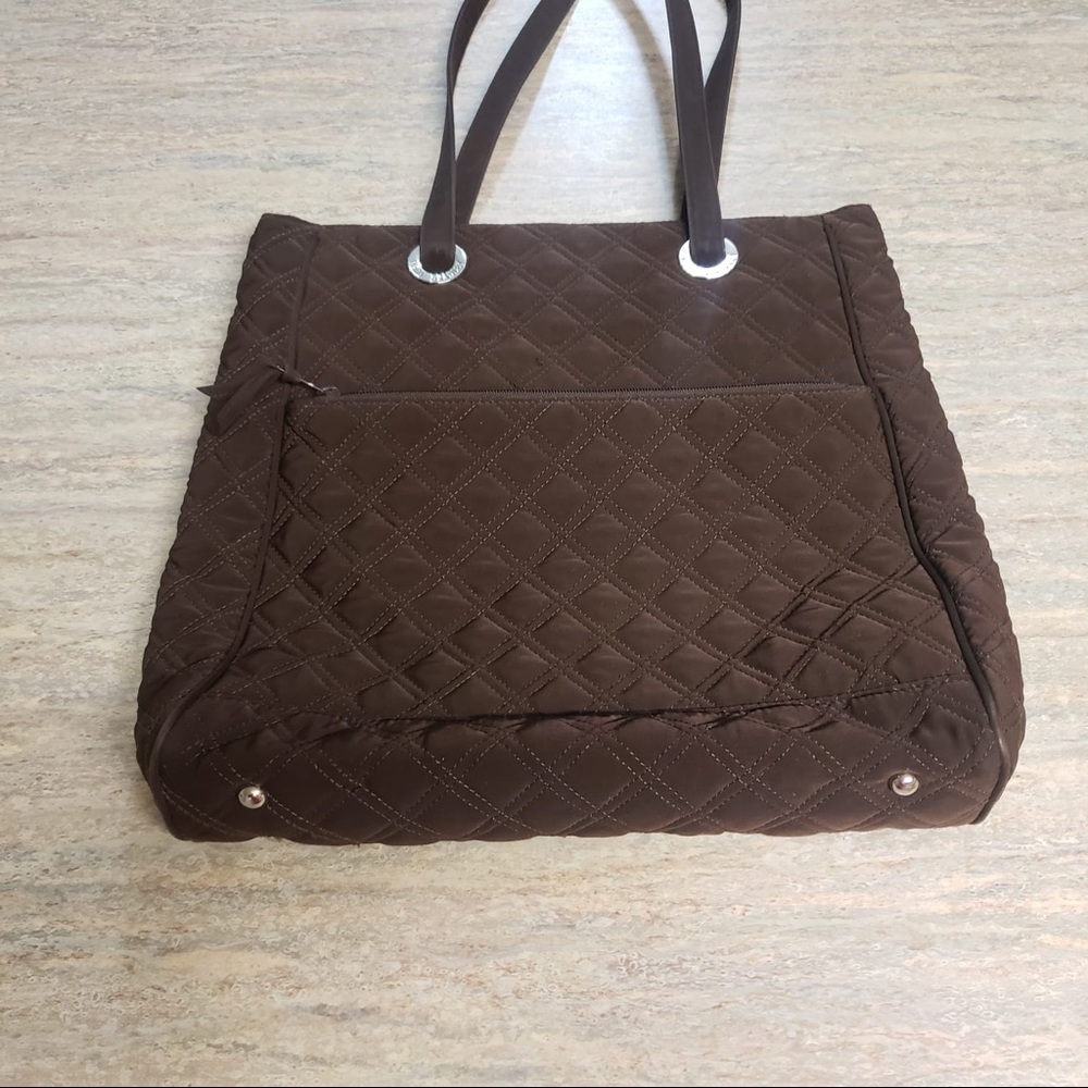 Vera Bradley brown bag - Picture 5 of 11